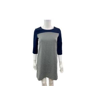 Gap Colorblock 3/4 sleeve shift dress